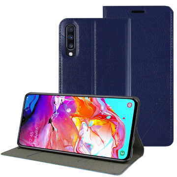 Etui na telefon Alogy portfel do Samsung Galaxy A70 Granatowe