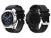 Gumowy pasek sportowy do Samsung Gear S3 / watch 46mm karbon czarny (22mm)